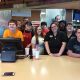 Elgin students with the Arby's Team