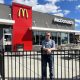 Kyle Christian pictured in front of his employer, McDonald's on Ohio 95